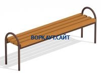 Лавочка парковая МАФ 1603 в Улане-Удэ
