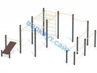 Спортивный комплекс воркаут ВС-50 в Улане-Удэ