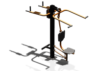 Уличный тренажер "Верхняя тяга Брусья Пресс" УТ339 в Улане-Удэ