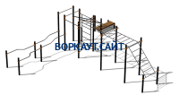 Спортивный комплекс воркаут ВС-199 в Улане-Удэ Спортивный комплекс воркаут ВС-199 в Улане-Удэ