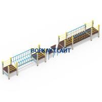 Детский спортивный комплекс Двойной мостик ДСК 3115 в Улане-Удэ