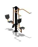 Уличный тренажер "Верхняя тяга Жим ногами" УТ322 в Улане-Удэ