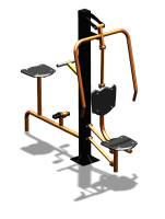 Уличный тренажер "Жим от груди Вело" УТ321 в Улане-Удэ