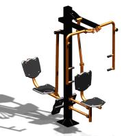 Уличный тренажер "Баттерфляй Жим ног" УТ347 в Улане-Удэ