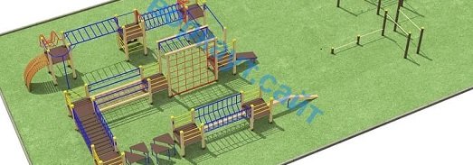 Проект спортплощадки с полосой препятствий в Улане-Удэ