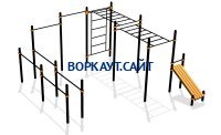 Спортивный комплекс воркаут ВС-109 в Улане-Удэ