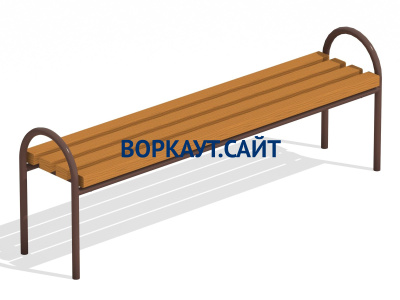 Лавочка парковая МАФ 1603 в Улане-Удэ