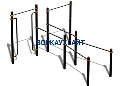 Спортивный комплекс воркаут ВС-197 в Улане-Удэ