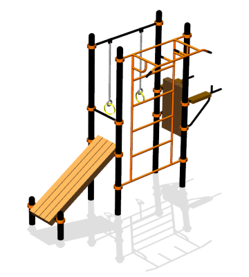 Спортивный комплекс воркаут ВС-78 в Улане-Удэ