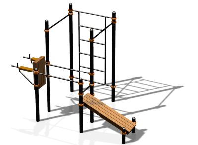 Спортивный комплекс воркаут ВС-82 в Улане-Удэ