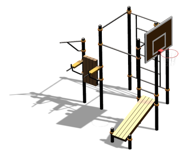 Спортивный комплекс воркаут ВС-94 в Улане-Удэ
