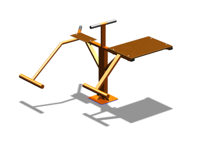 Уличный тренажер "Пресс Гиперэкстензия" УТ327 в Улане-Удэ