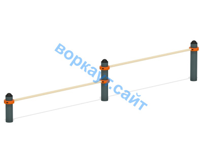 Каскад турников двойной ВС-5 в Улане-Удэ