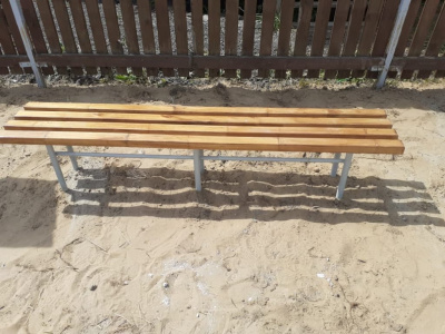 Двухметровая лавочка без спинки 2 м МАФ 1602 в Улане-Удэ