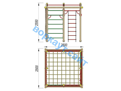 Детский спортивный комплекс ДСК 3110 в Улане-Удэ Детский спортивный комплекс ДСК 3110 в Улане-Удэ