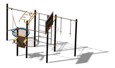 Спортивный комплекс воркаут ВС-104 в Улане-Удэ