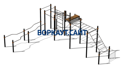Спортивный комплекс воркаут ВС-199 в Улане-Удэ