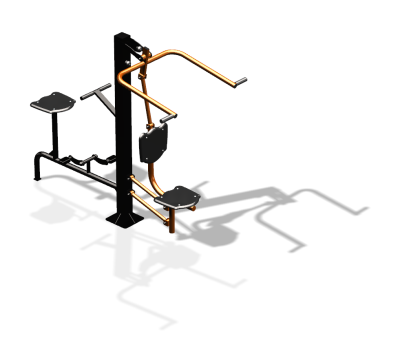 Уличный тренажер "Верхняя тяга Вело" УТ340 в Улане-Удэ