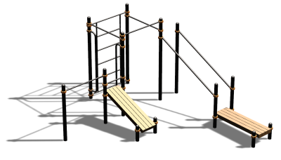 Спортивный комплекс воркаут ВС-198 в Улане-Удэ