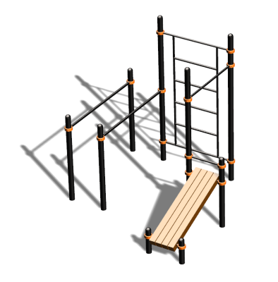 Спортивный комплекс воркаут ВС-98 в Улане-Удэ