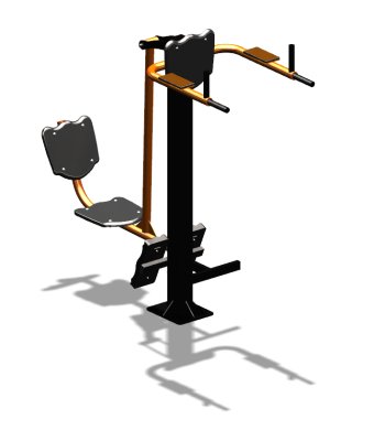 Уличный тренажер "Жим ногами Брусья Пресс" УТ329 в Улане-Удэ