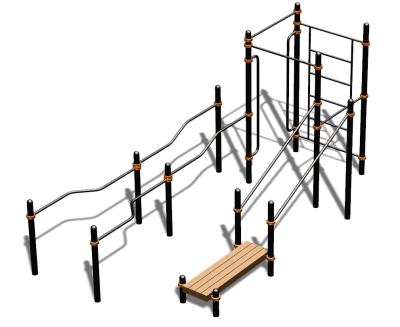 Спортивный комплекс воркаут ВС-194 в Улане-Удэ