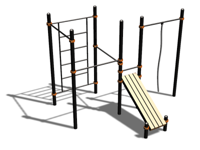 Спортивный комплекс воркаут ВС-76 в Улане-Удэ