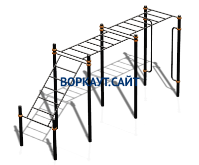 Спортивный комплекс воркаут ВС-190 в Улане-Удэ