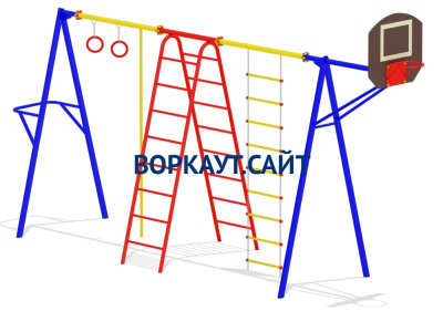 Гимнастический комплекс с баскетбольным щитом МАФ 3001 в Улане-Удэ Гимнастический комплекс с баскетбольным щитом МАФ 3001 в Улане-Удэ