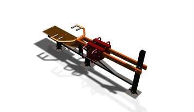 Силовой уличный тренажер  "Жим лежа"  УТ411 в Улане-Удэ