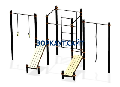Спортивный комплекс воркаут ВС-44 в Улане-Удэ