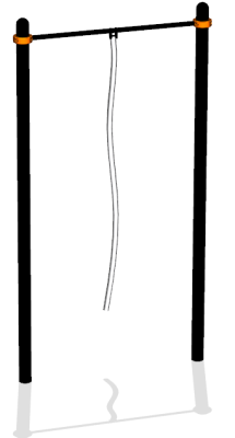 Турник с гимнастическим канатом ВС-34 в Улане-Удэ