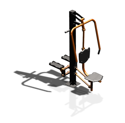 Уличный тренажер "Жим от груди Степпер" УТ342 в Улане-Удэ