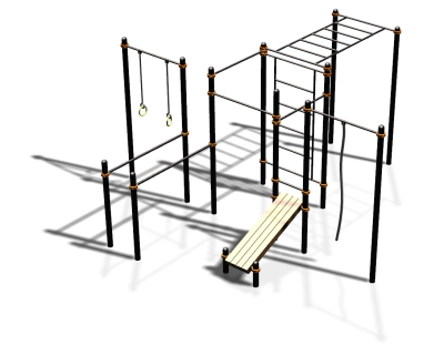 Спортивный комплекс воркаут ВС-68 в Улане-Удэ