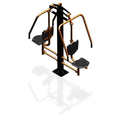 Уличный тренажер  "Жим от груди двойной" УТ204 в Улане-Удэ