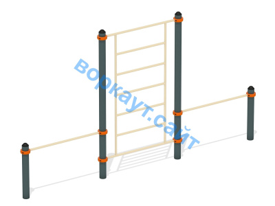 Шведская стенка с перекладинами ВС-13 в Улане-Удэ