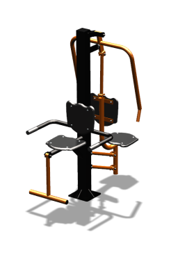 Уличный тренажер "Жим от груди Флекс" УТ324 в Улане-Удэ