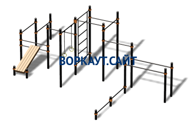 Спортивный комплекс воркаут ВС-51 в Улане-Удэ