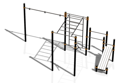 Спортивный комплекс воркаут ВС-87 в Улане-Удэ