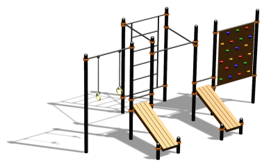 Спортивный комплекс воркаут ВС-125 в Улане-Удэ Спортивный комплекс воркаут ВС-125 в Улане-Удэ