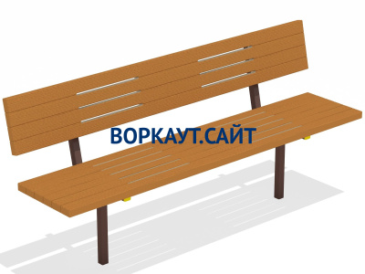 Диван уличный МАФ 1608 в Улане-Удэ