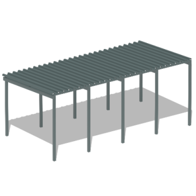 Теневой навес трибун МАФ 4130 в Улане-Удэ
