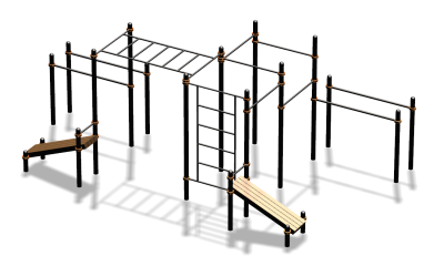 Спортивный комплекс воркаут ВС-100 в Улане-Удэ