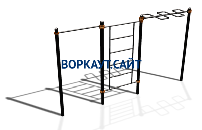 Спортивный комплекс воркаут ВС-129 в Улане-Удэ
