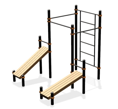 Спортивный комплекс воркаут ВС-42 в Улане-Удэ