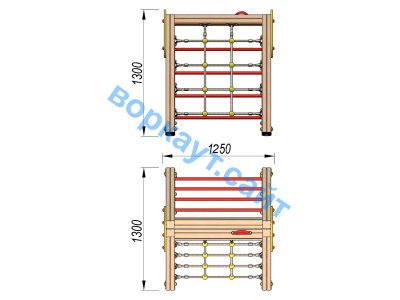 Детский спортивный комплекс ДСК 3201 в Улане-Удэ