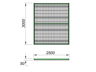 Ограждение спортивной площадки 2500х3000 МАФ 5103 в Улане-Удэ