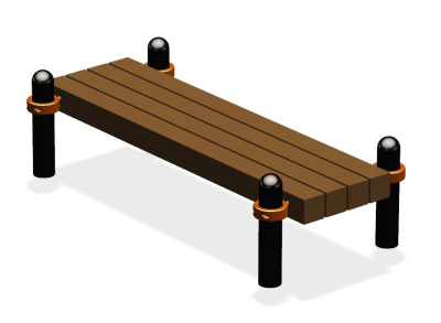 Воркаут скамья ВС-38 в Улане-Удэ