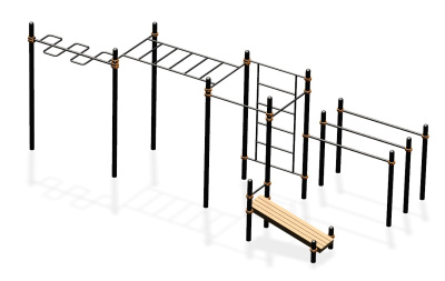 Спортивный комплекс воркаут ВС-57 в Улане-Удэ