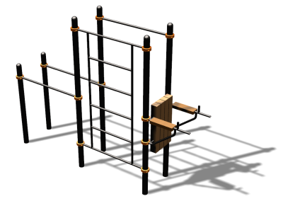 Спортивный комплекс воркаут ВС-137 в Улане-Удэ